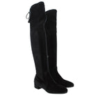 Prada Black Velvet Over The Knee