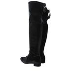 Prada Black Velvet Over The Knee
