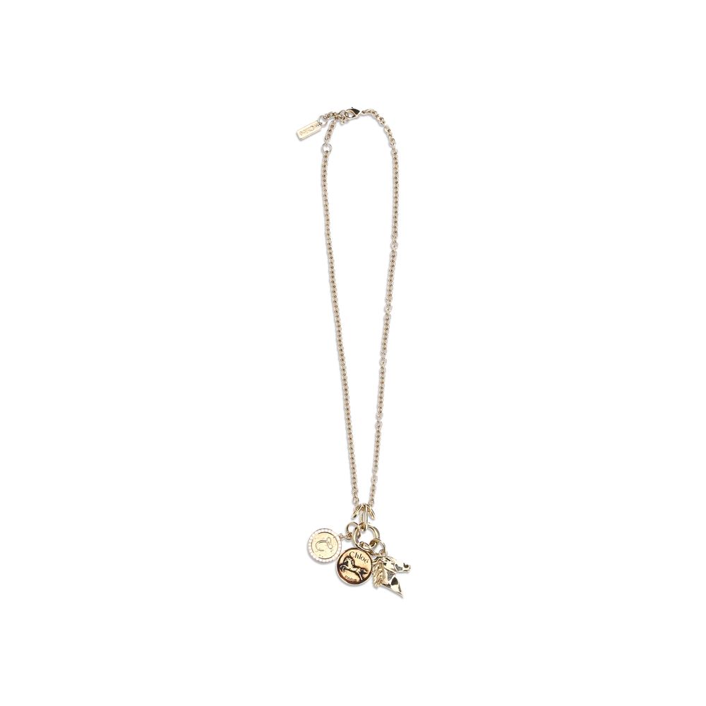 Chloé Gold Metal Necklace