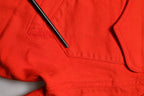 PLEIN SUD Red Mid Waist Skinny Cropped Trouser Jeans