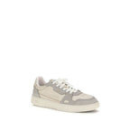 Axel Arigato Gray Calf Leather Bos Taurus Athletic Sneakers