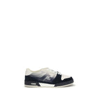Fendi Multicolor Calf Leather Bos Taurus Low Top Sneakers