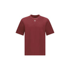 Fendi Bordeaux Cotton T-Shirt