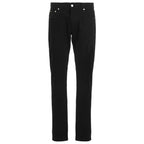 Alexander McQueen Black Cotton Skinny Jeans