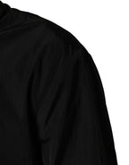 Dolce & Gabbana Black Pin Up Button Down Men Bomber Jacket