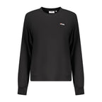 Fila Black Cotton Women Sweatshirt