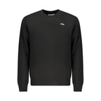 Fila Black Organic Cotton Men Sweatshirt