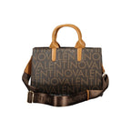 Mario Valentino Brown Polyurethane Women's Bag
