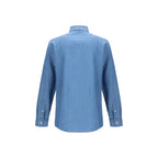 Brunello Cucinelli Blue Denim Shirt